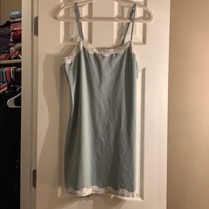 Soma olive green night gown